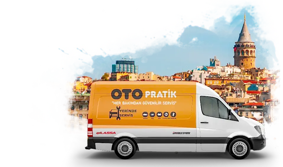 Her bakımdan güvenilir servis<br />
OtoPratik ‘‘Yerinde Servis’’<br />
hizmetiyle İstanbul’da!